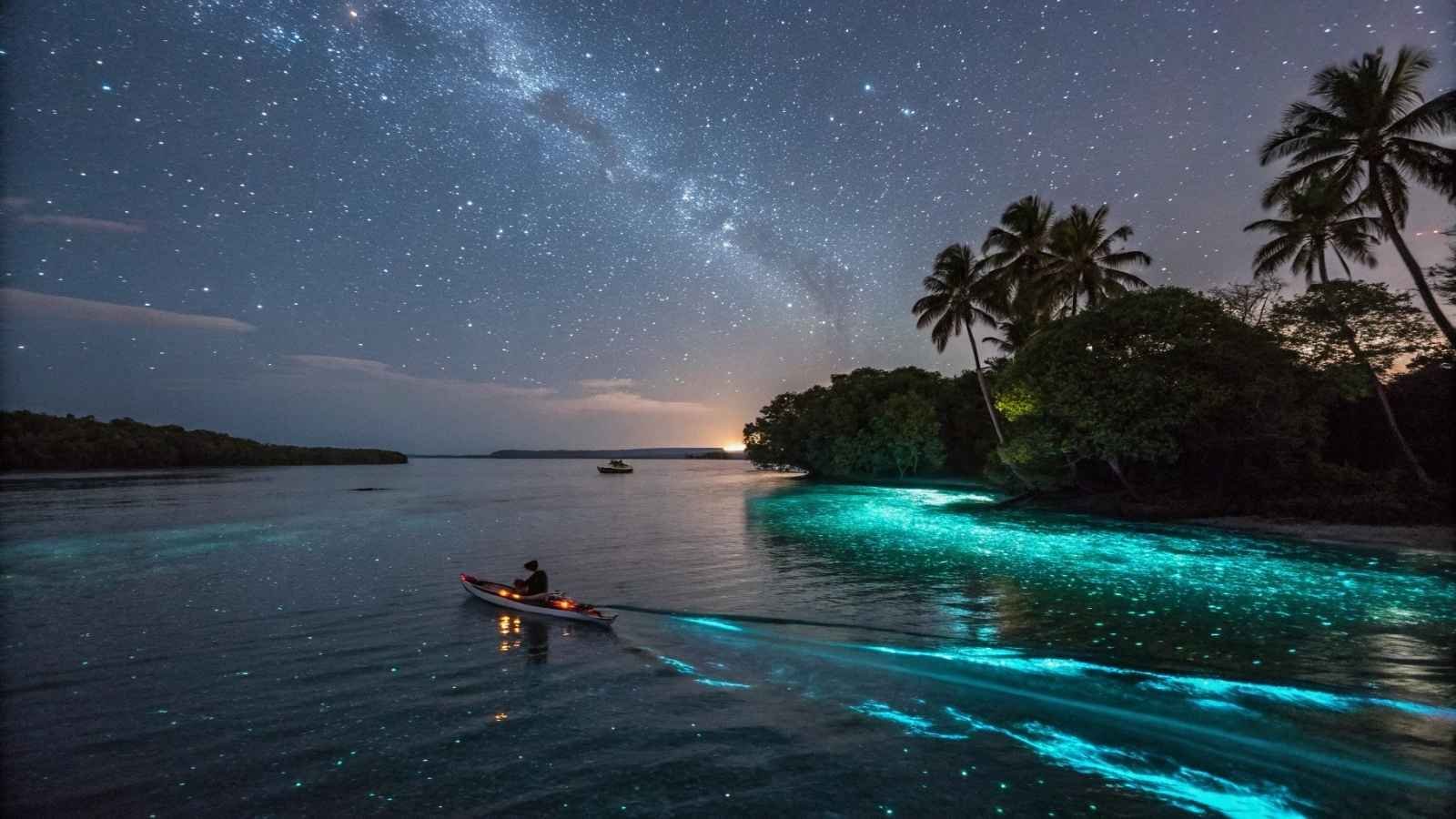 Bioluminescent Bays, Florida & Puerto Rico