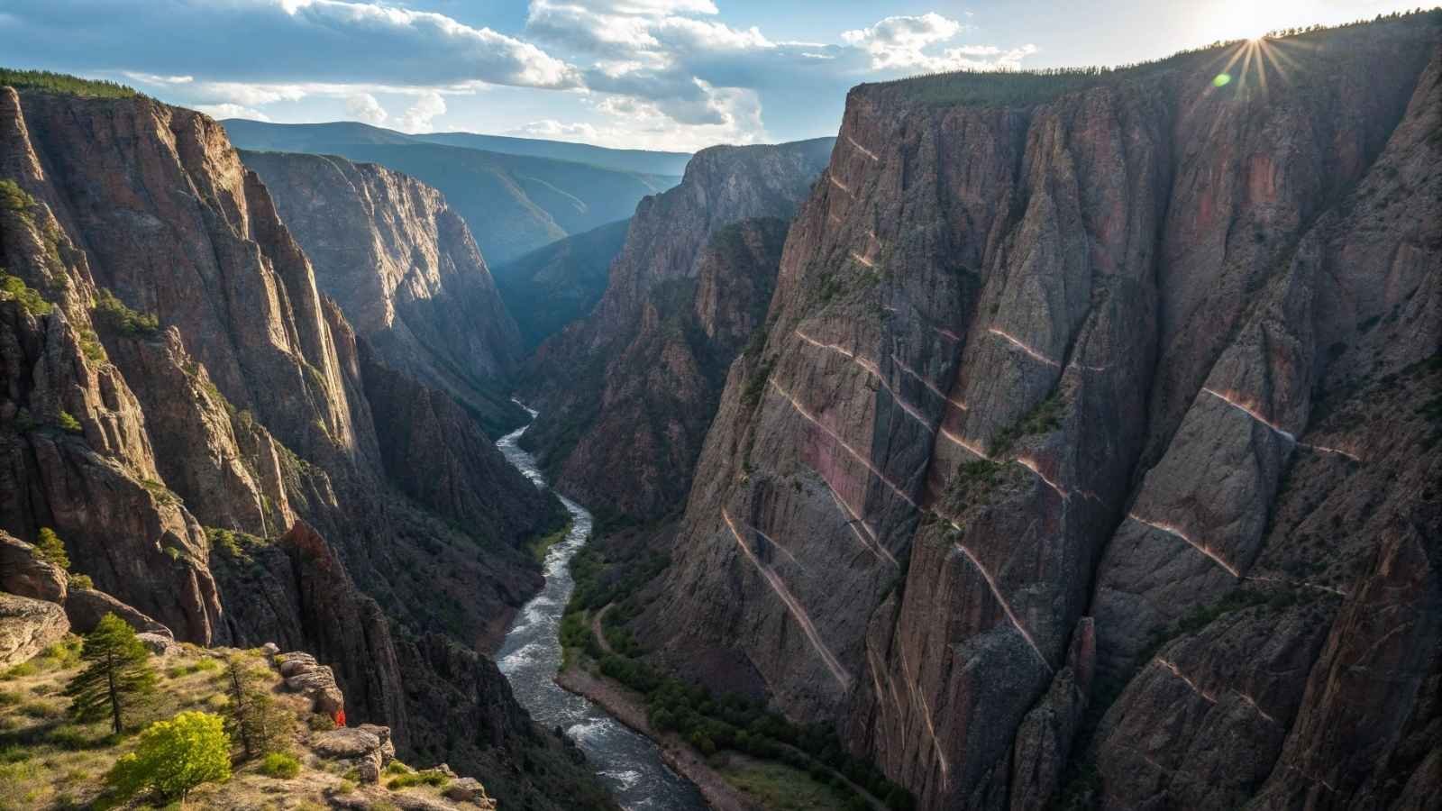 Black Canyon of the Gunnison’s Painted Wall – Colorado