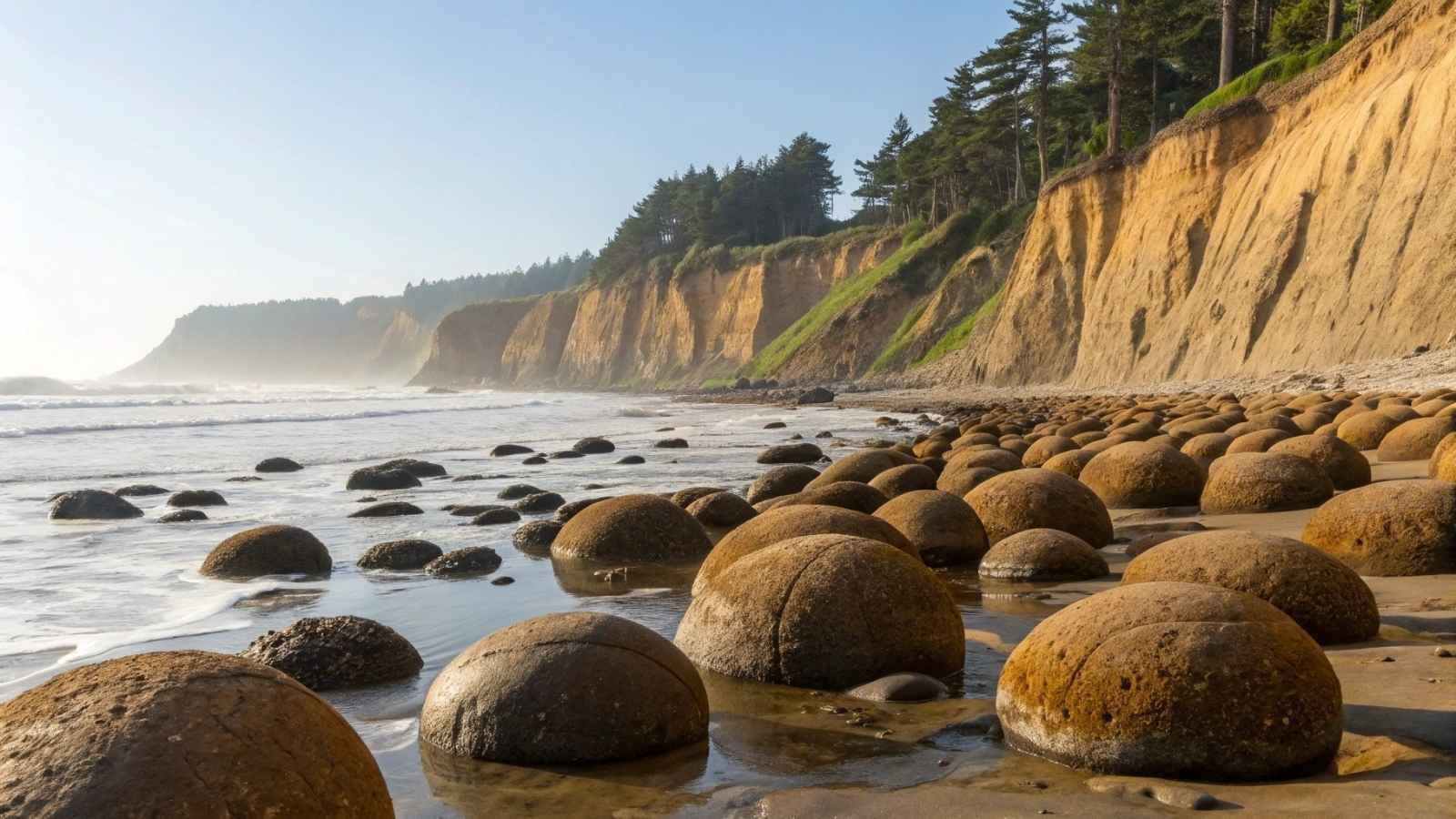 Bowling Ball Beach, Mendocino County