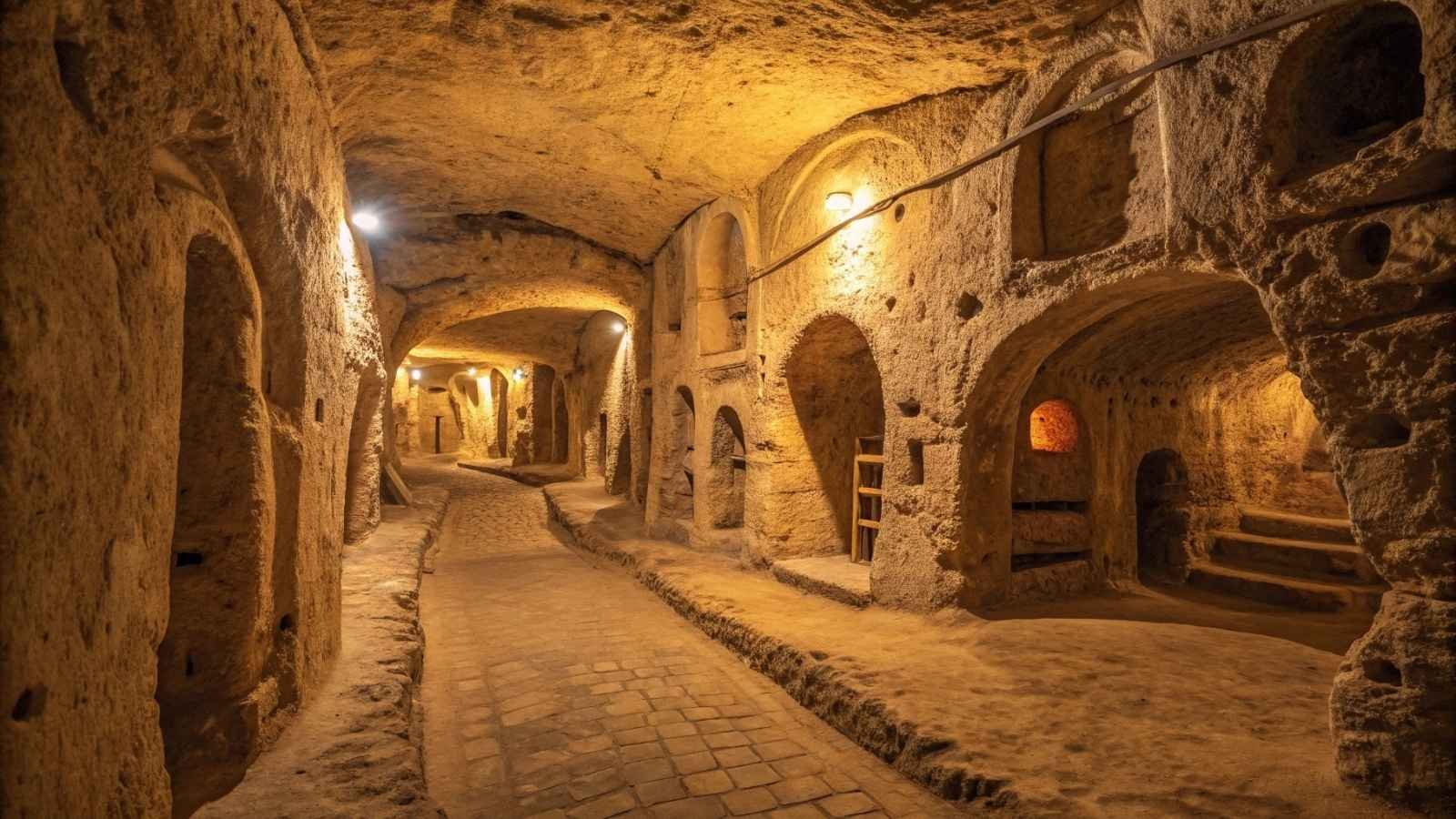 Derinkuyu Underground City, Turkey