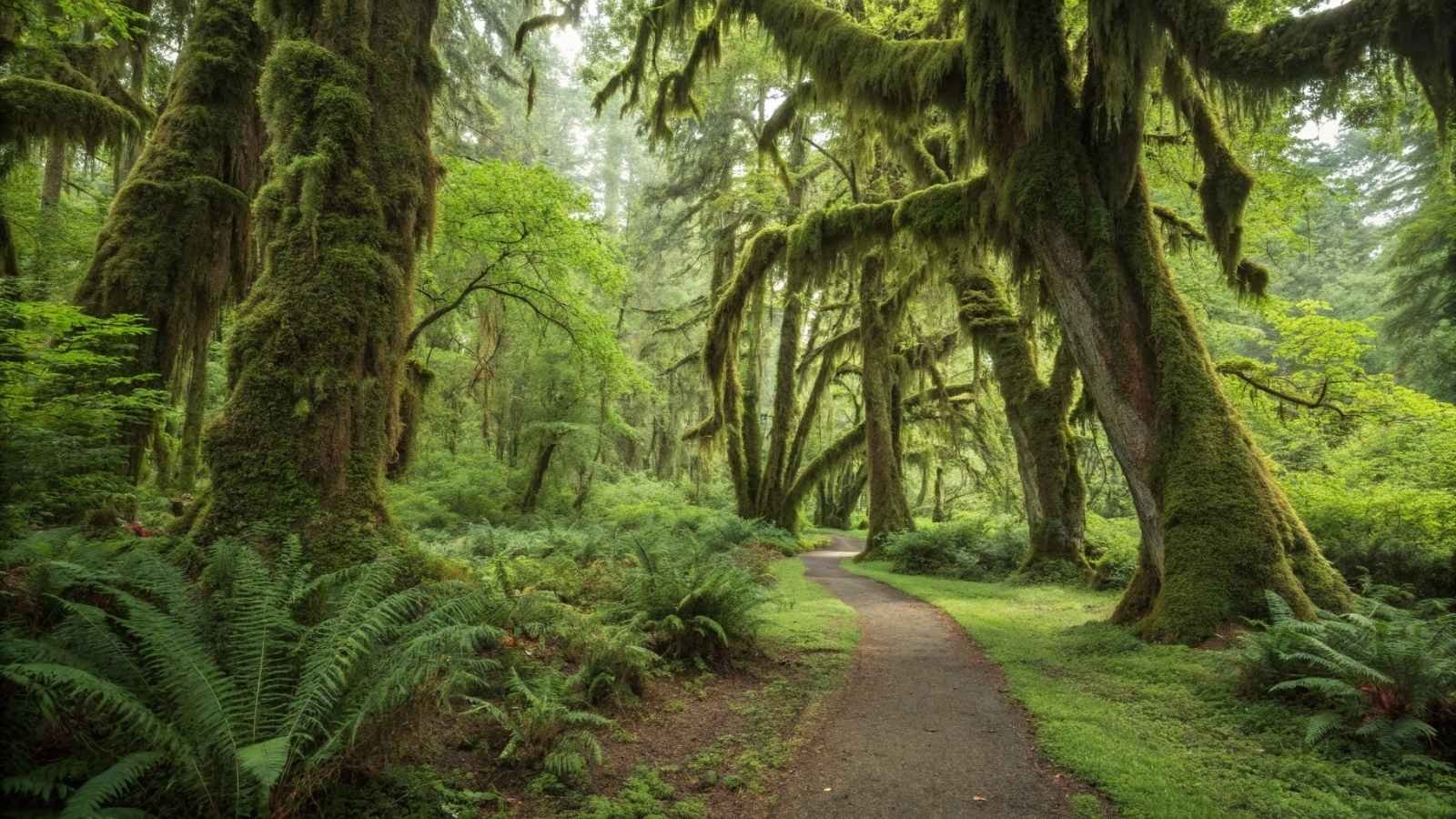 Hoh Rain Forest Hall of Mosses – Olympic National Park, Washington