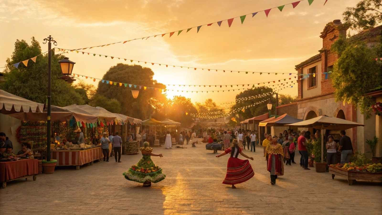 Join Town Festivals and Village Events for Authentic Culture