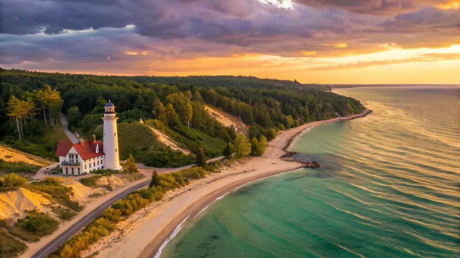 Lake Michigan Circle Tour, Michigan