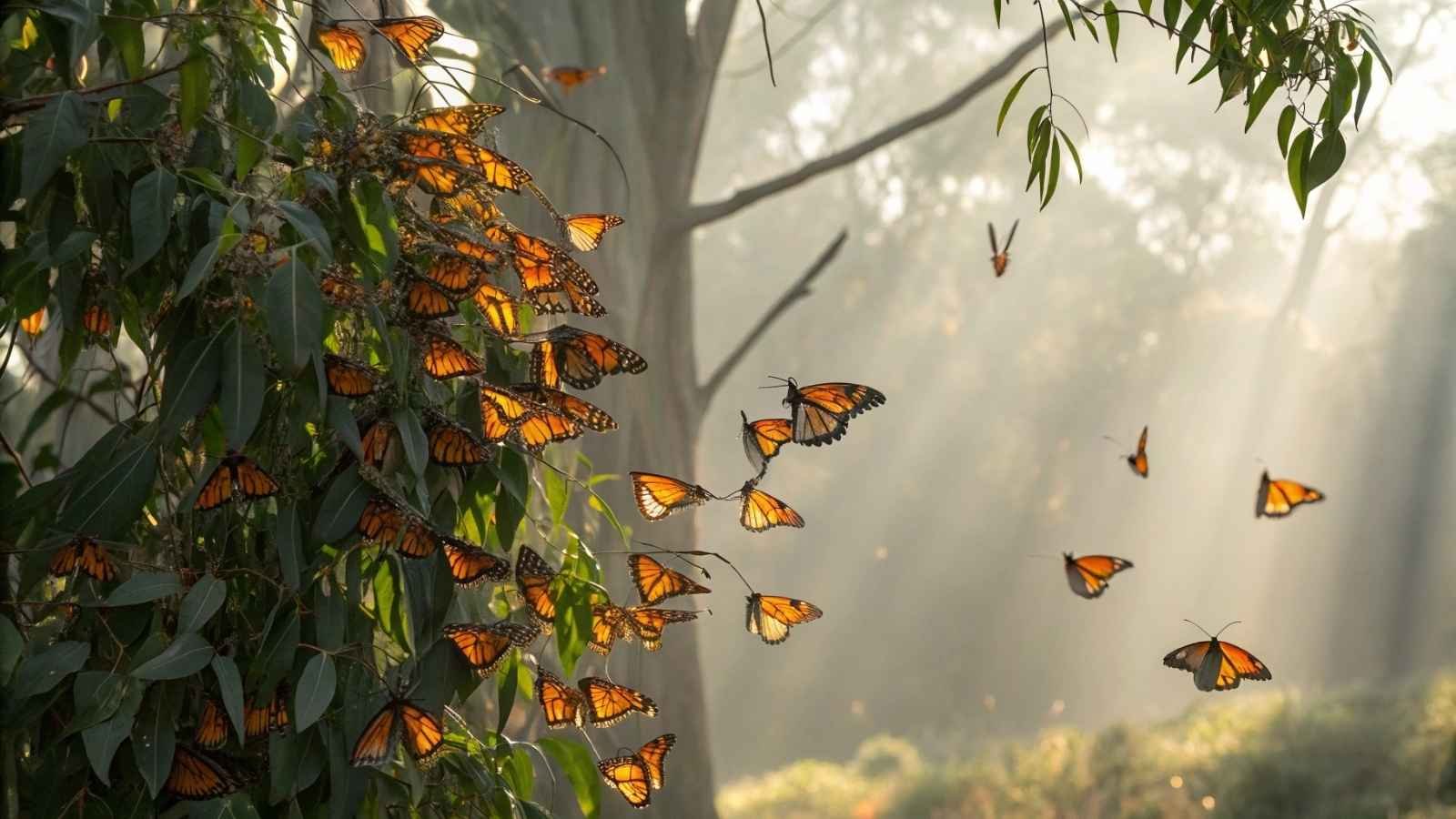 Monarch Butterfly Migration, California