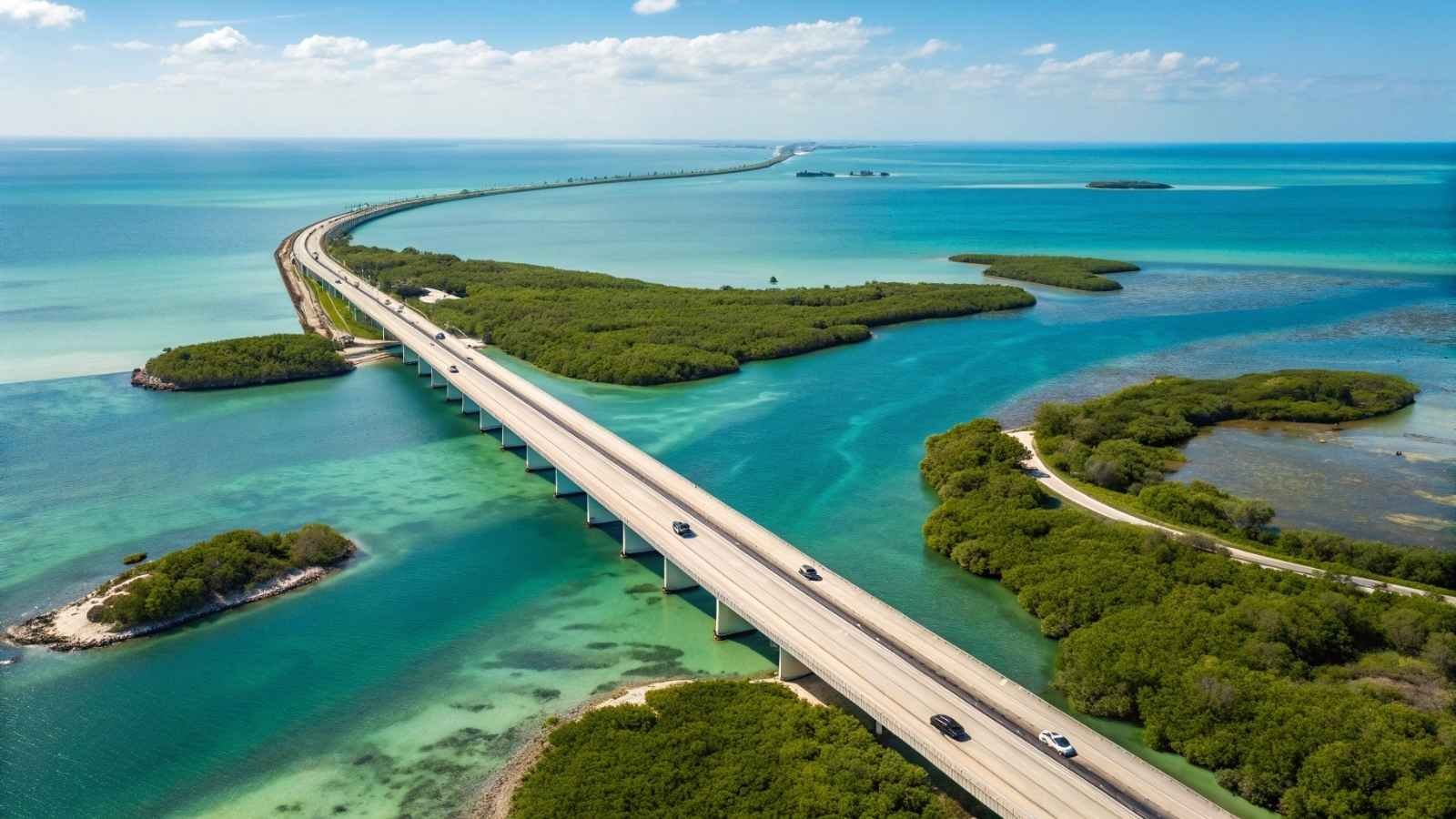 Overseas Highway to Key West, Florida
