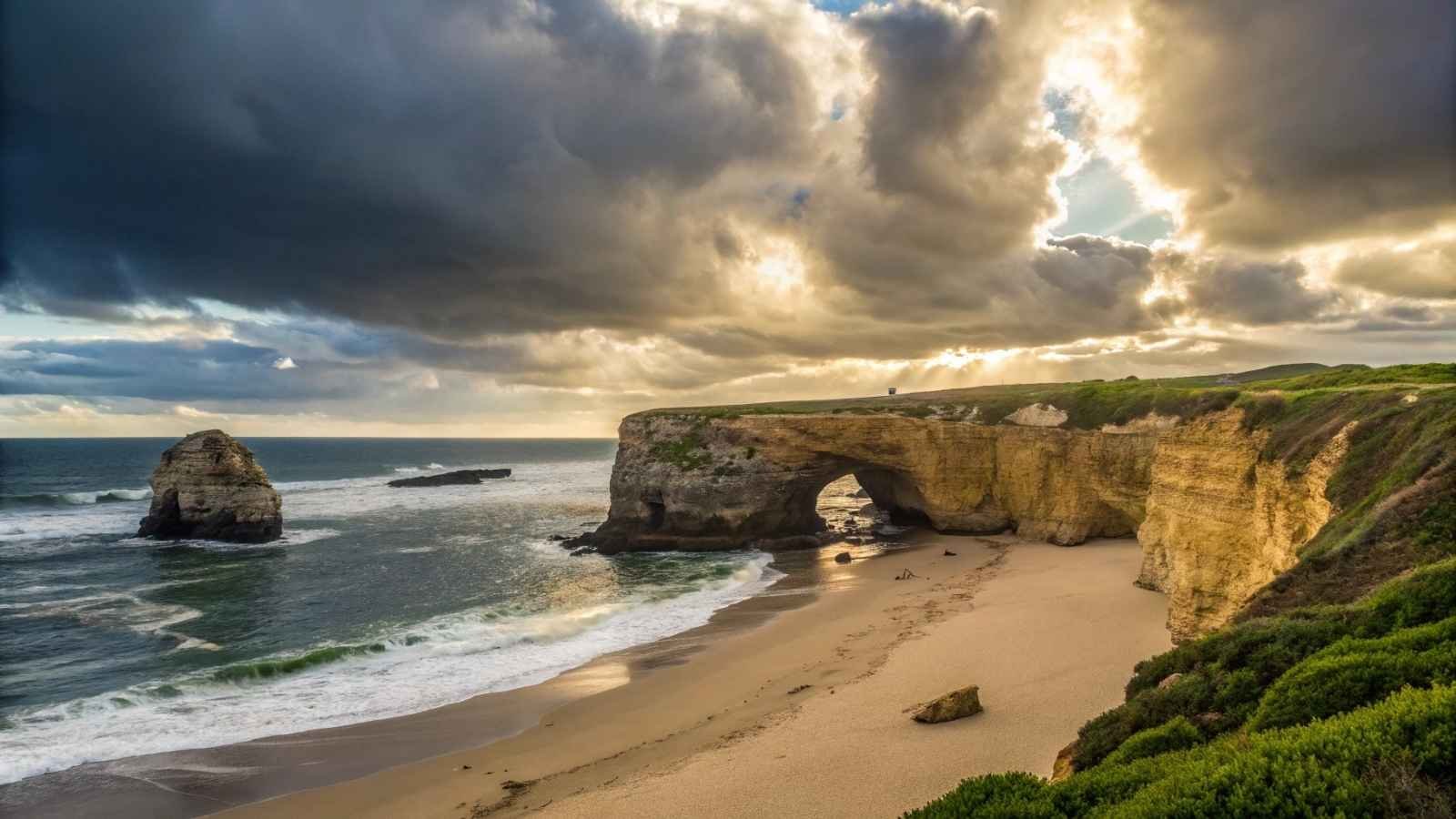 Panther Beach, Santa Cruz County