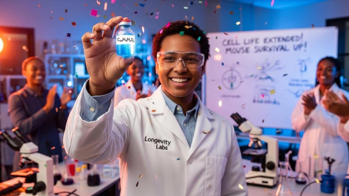 Researchers Discover a Compound That Extends Human Cell Life by 50% and Mouse Survival by 30%