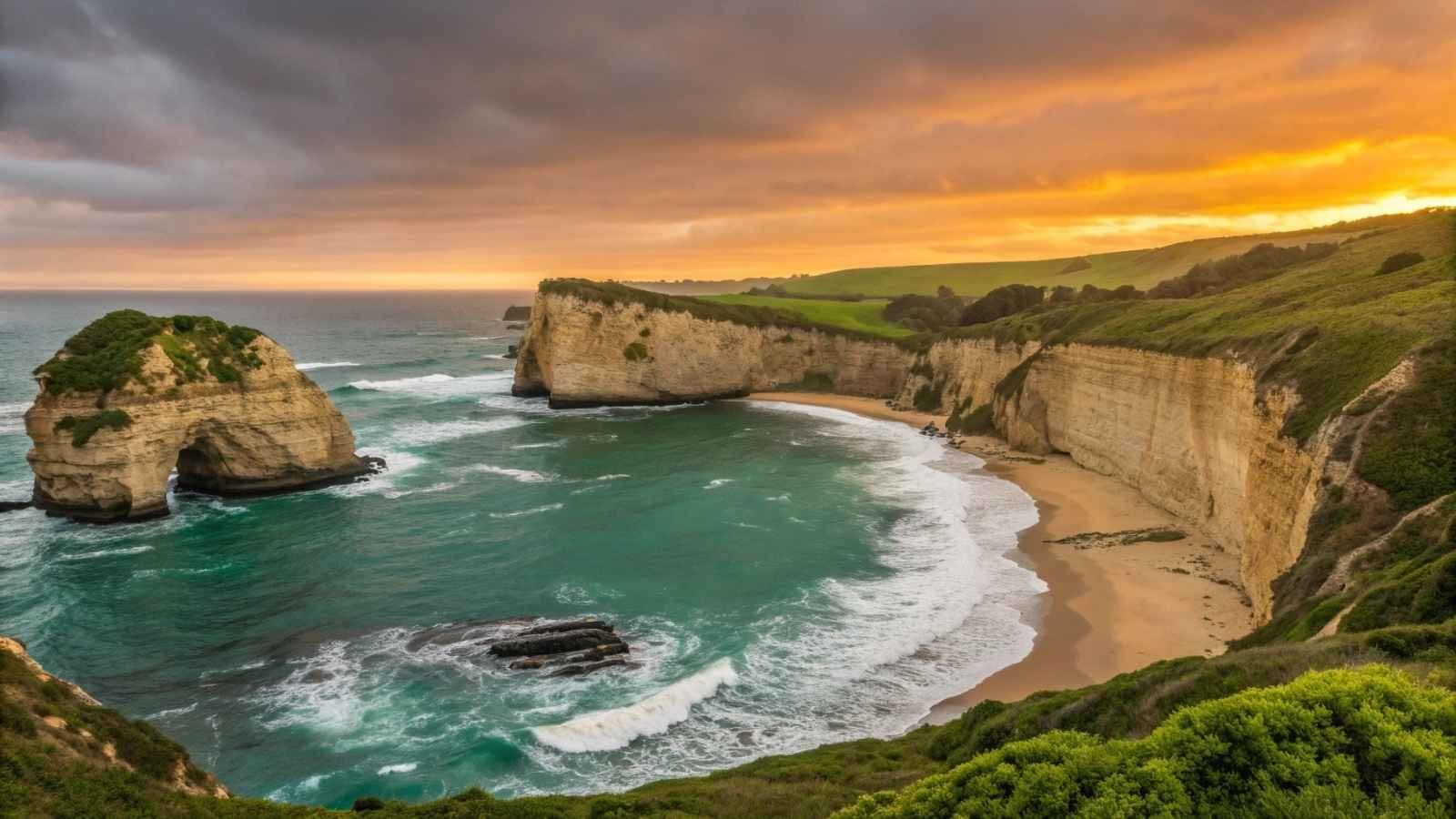 Shark Fin Cove, Davenport
