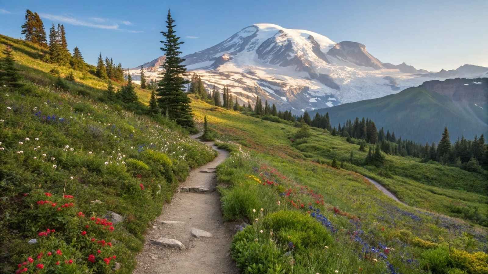 Skyline Trail, Mount Rainier National Park, Washington