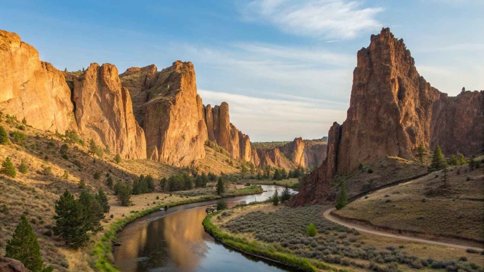 Smith Rock Canyon, Oregon