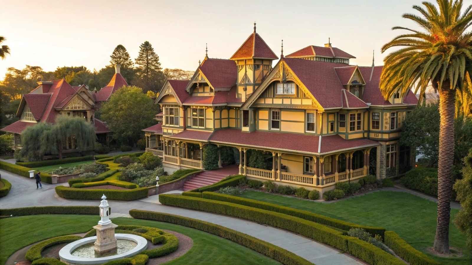 The Winchester Mystery House – San Jose, Californiaa