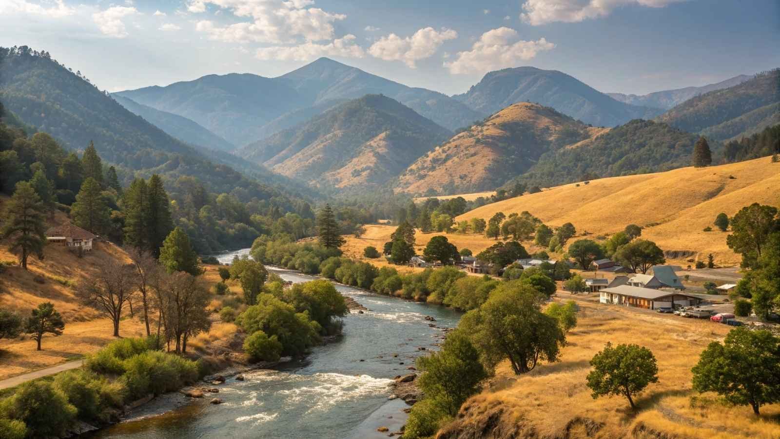 Three Rivers, California