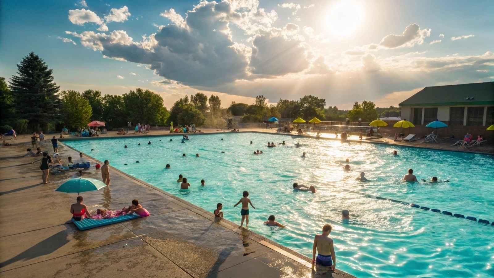 Visit Community Swimming Pools Instead of Pricey Spas