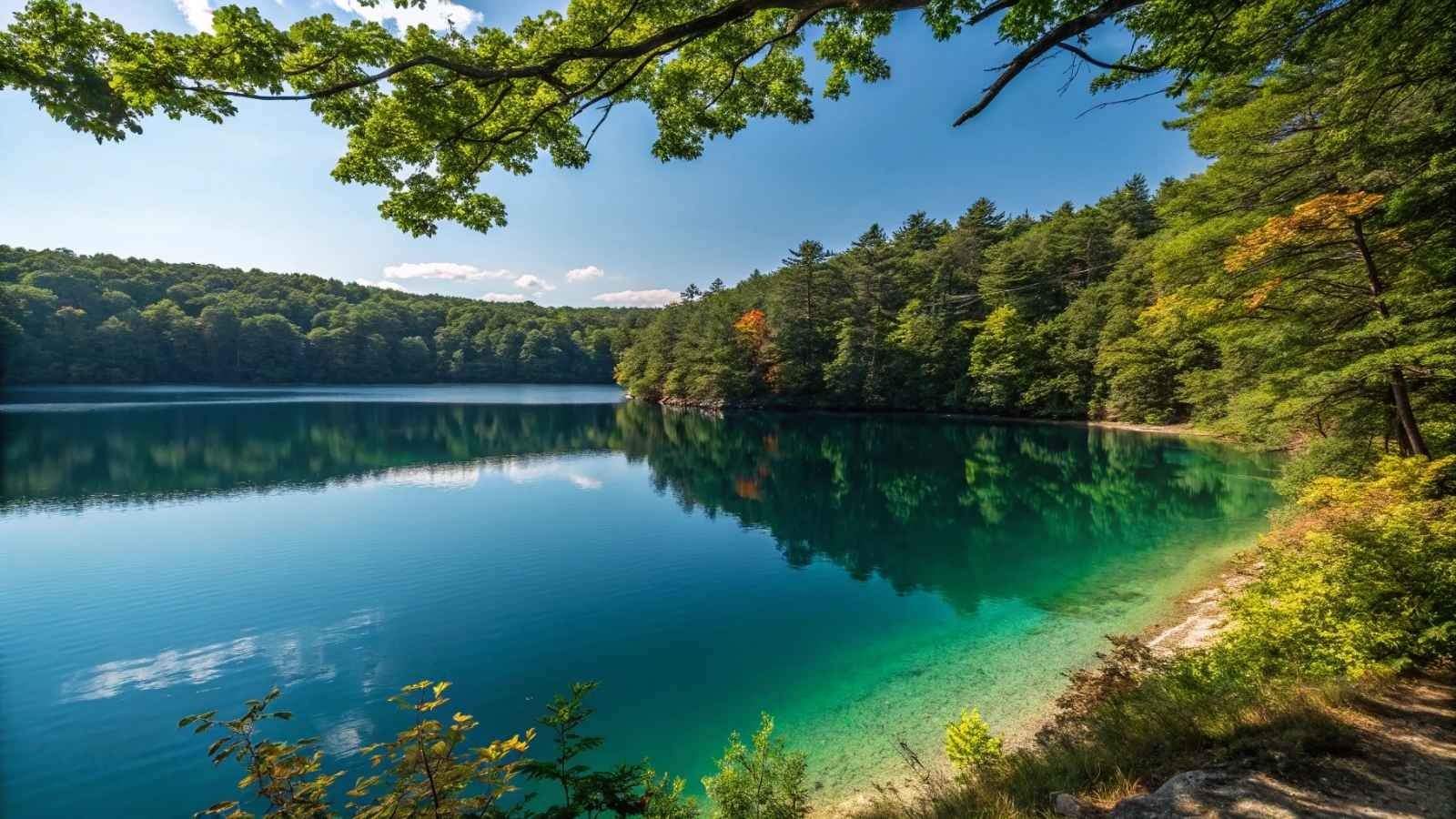 Walden Pond, Massachusetts