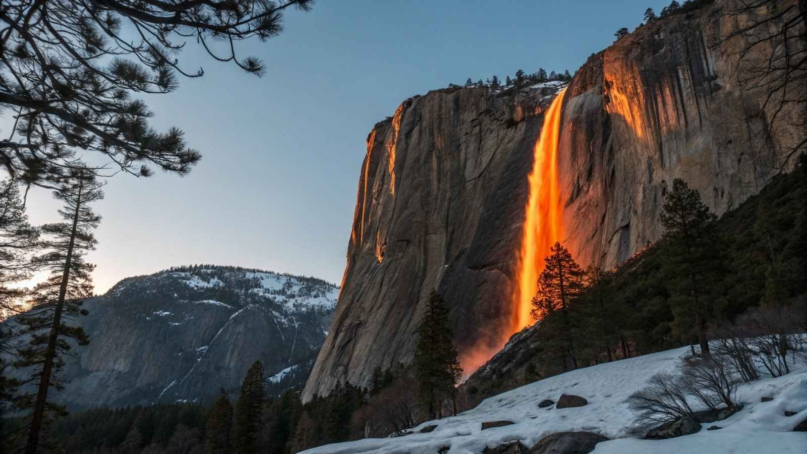 Yosemite’s Firefall, California