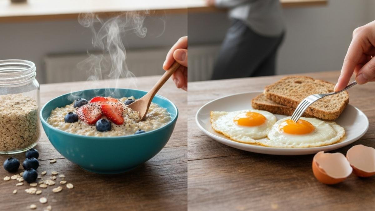 Breakfast Wars: Eggs vs. Oats for Energy — A Surprising Winner