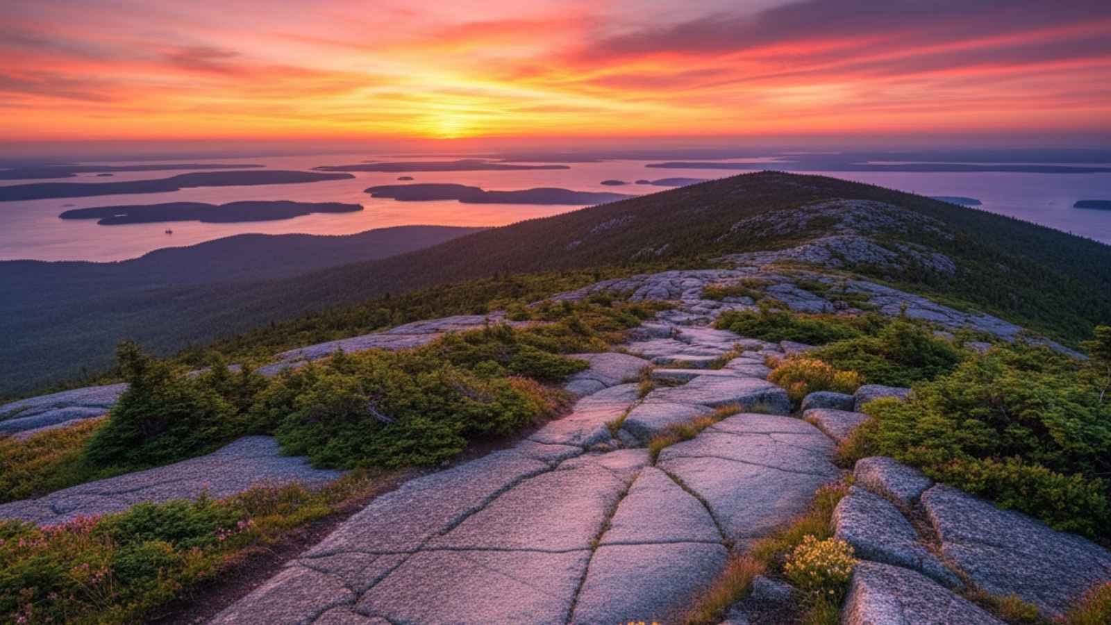 Cadillac Mountain South Ridge Trail – Acadia National Park, Maine