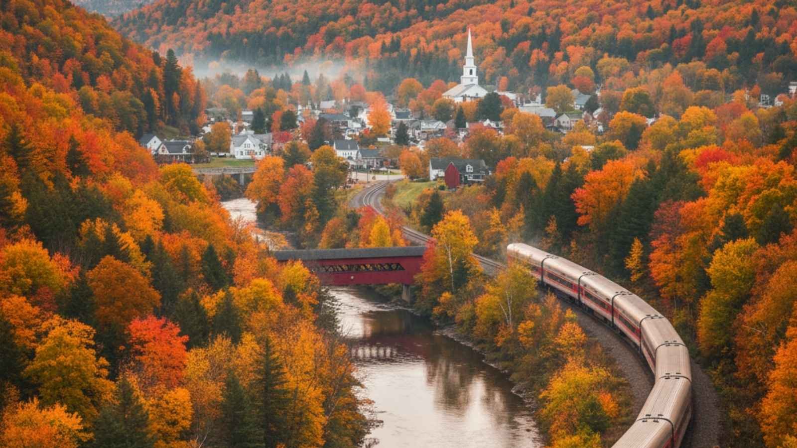 Ethan Allen Express – New York City to Burlington, Vermont