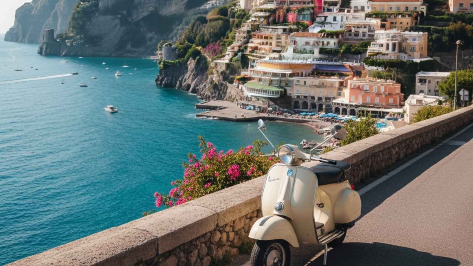 Exploring Italy’s Amalfi Coast by Vespa