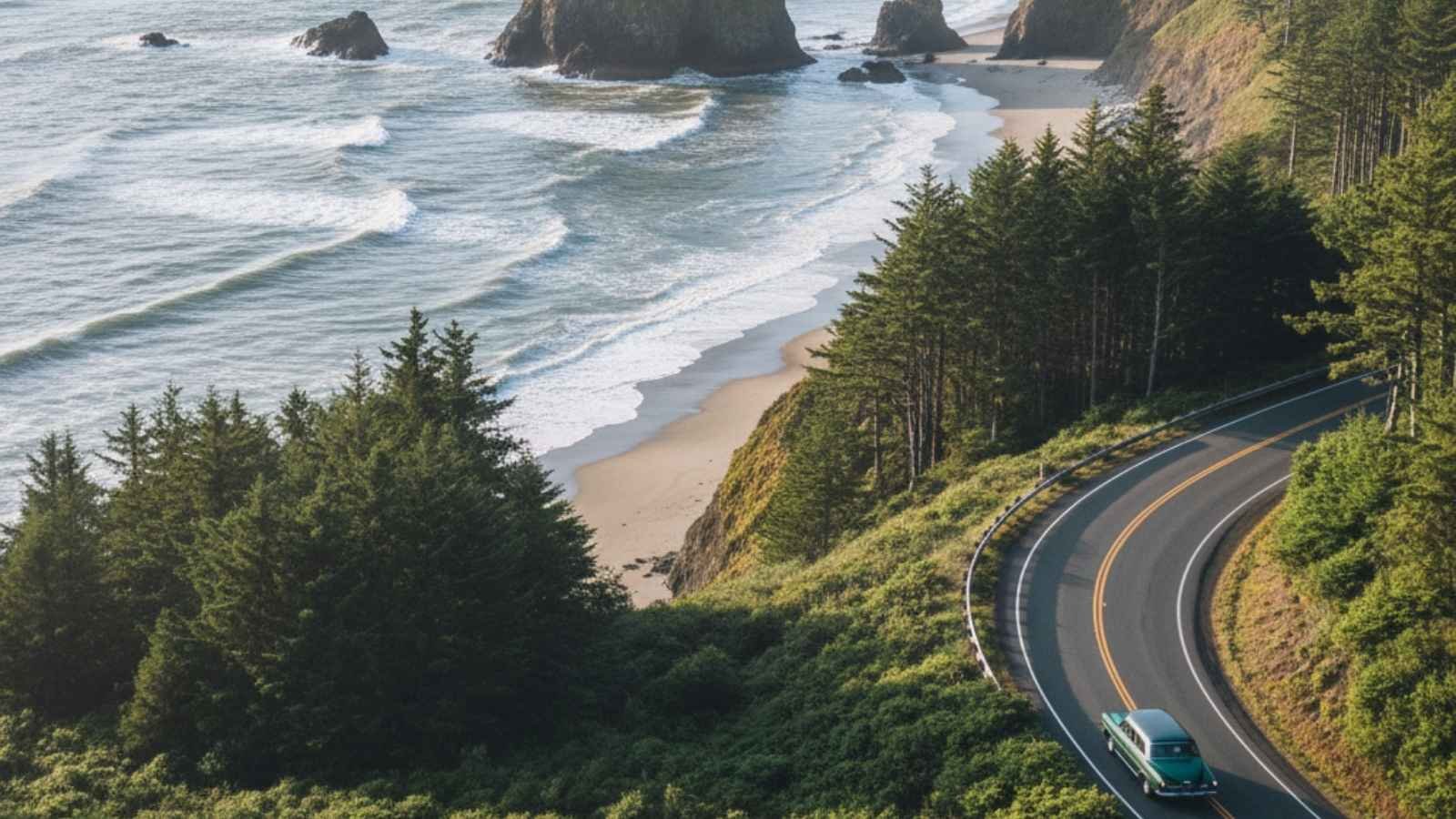 Florida’s Overseas Highway → Replaced by Oregon Coast Scenic Byway