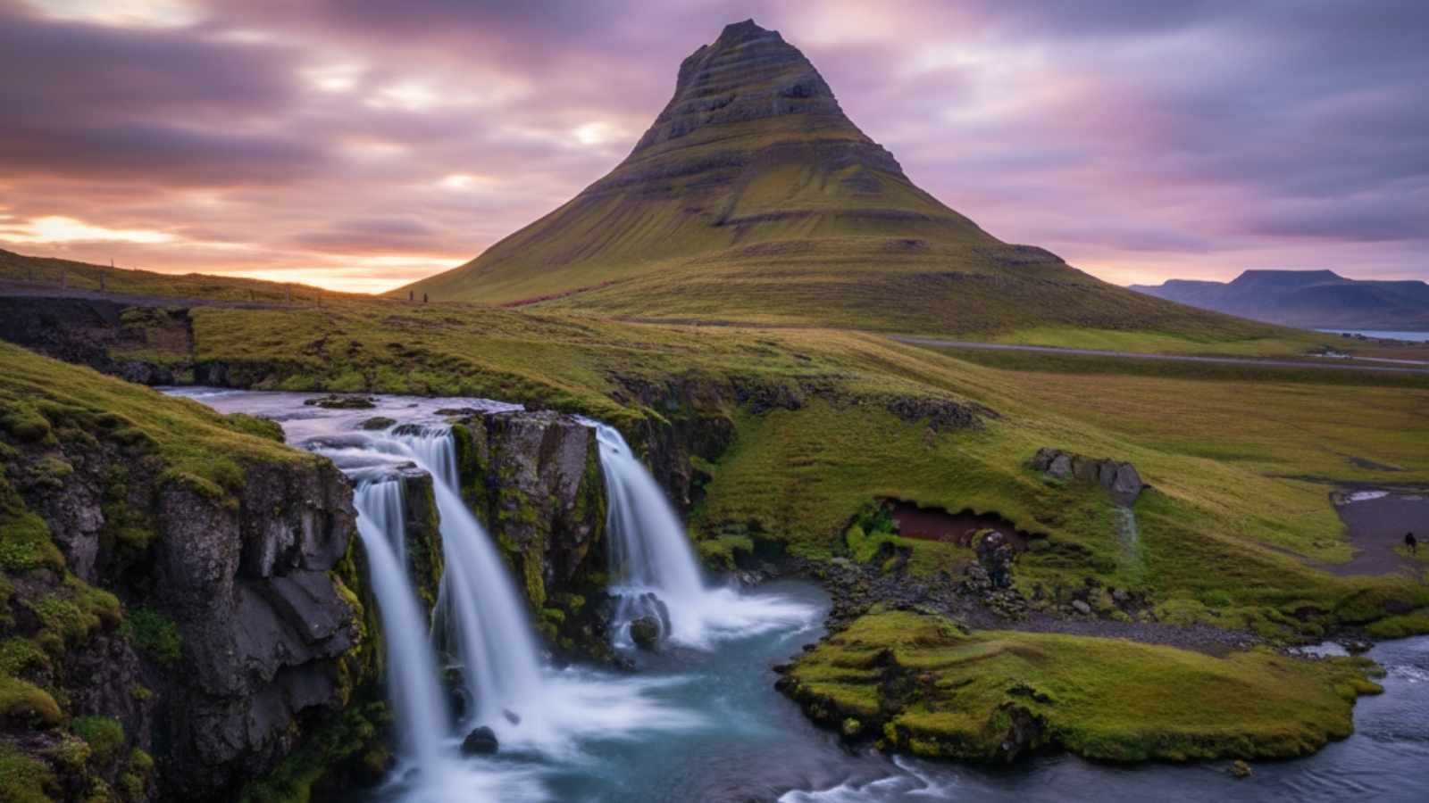Kirkjufell and Kirkjufellsfoss, Snæfellsnes Peninsula