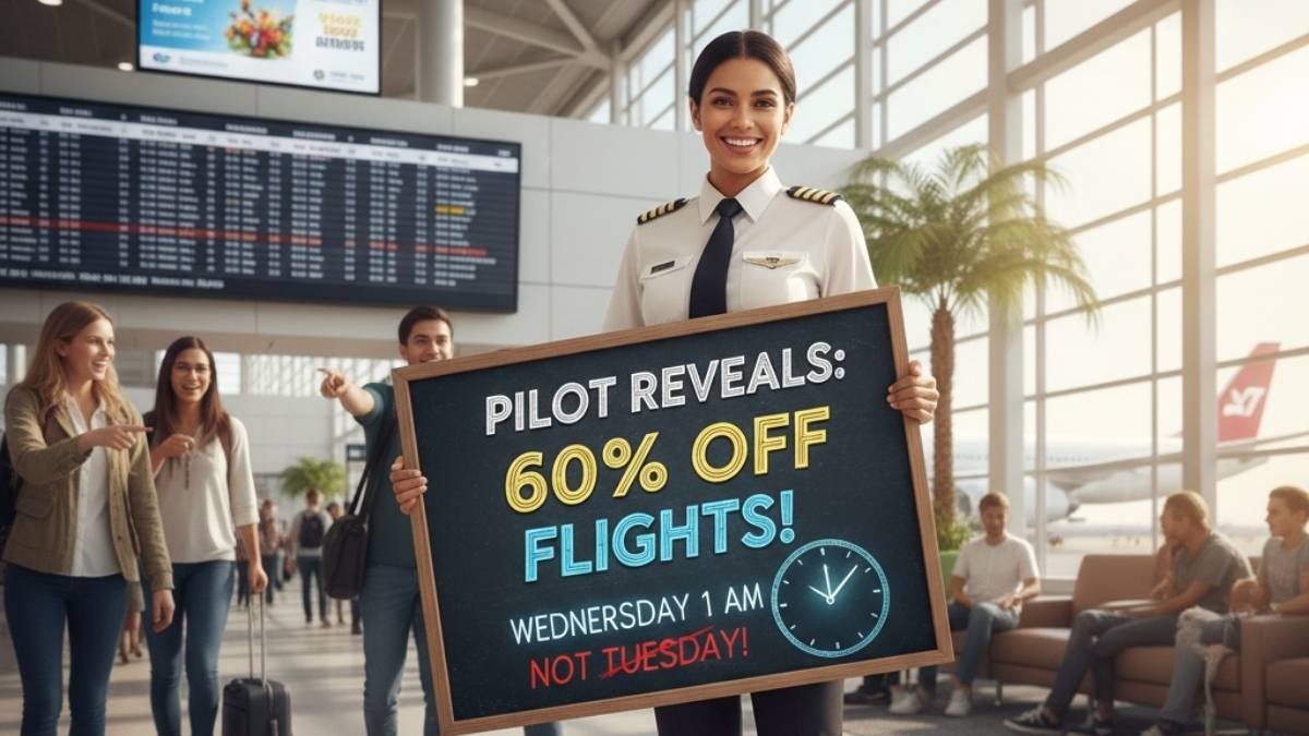 Pilot Reveals the Exact Time to Book Flights for Up to 60% Off (It's Not Tuesday)