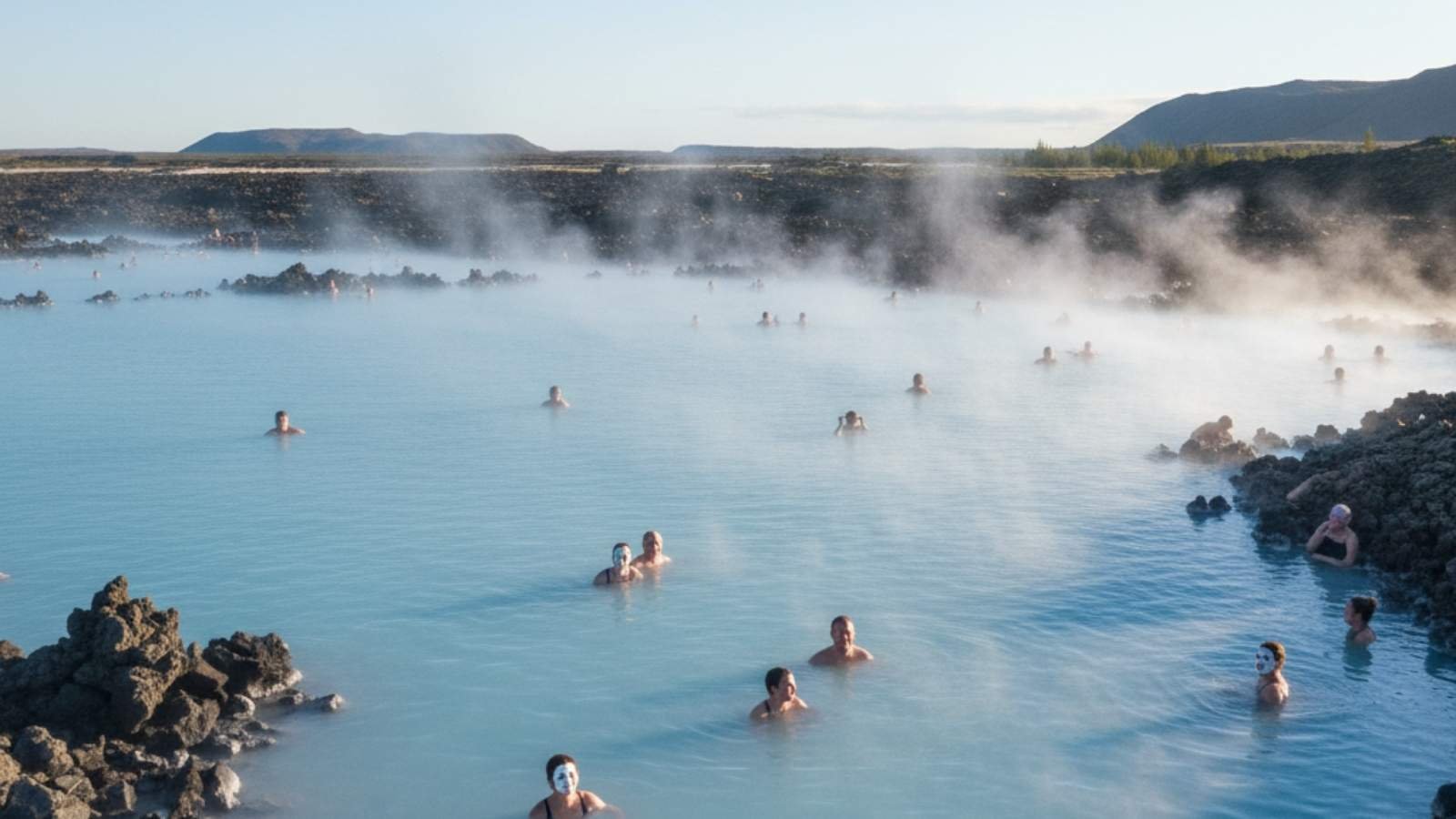 The Blue Lagoon, Iceland → Instead: Myvatn Nature Baths, Iceland
