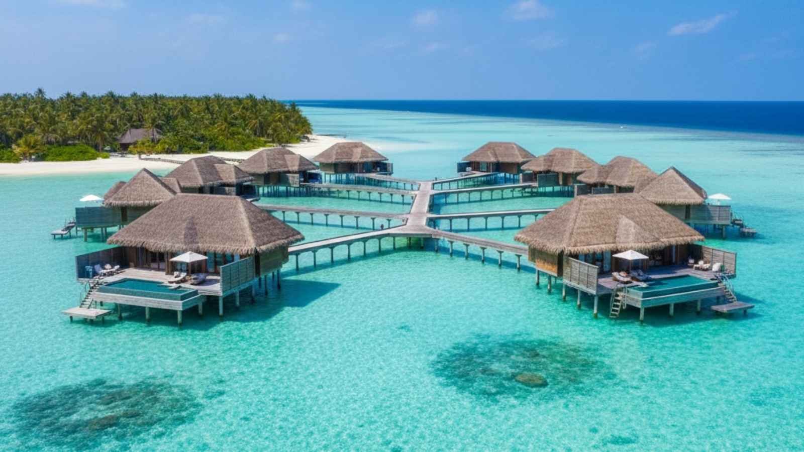 The Maldives Overwater Bungalows → Instead: Raja Ampat, Indonesia