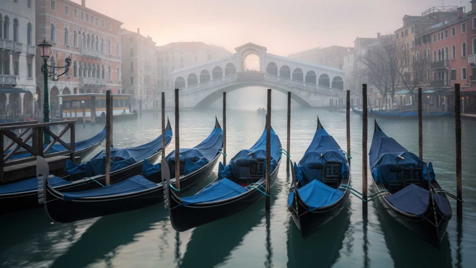 Venice, Italy, in Winter