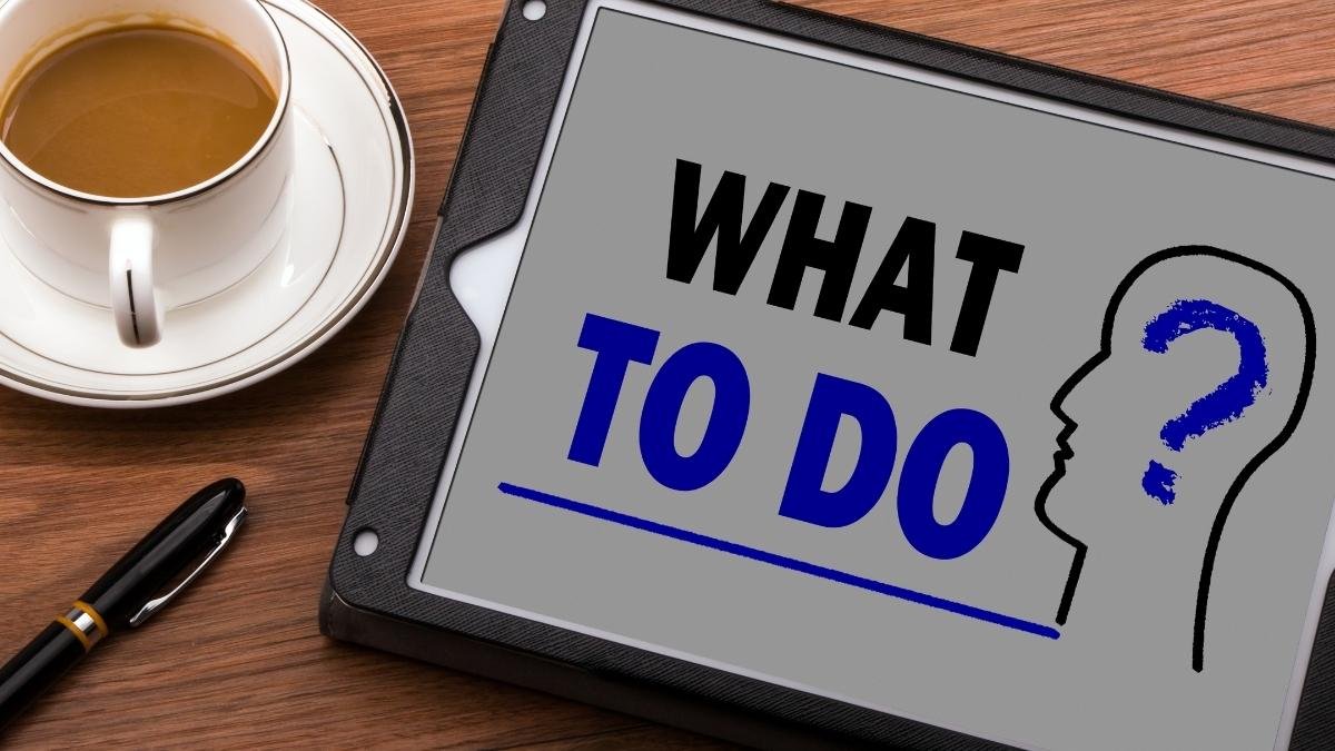 Here's What You Need to Do Right Now