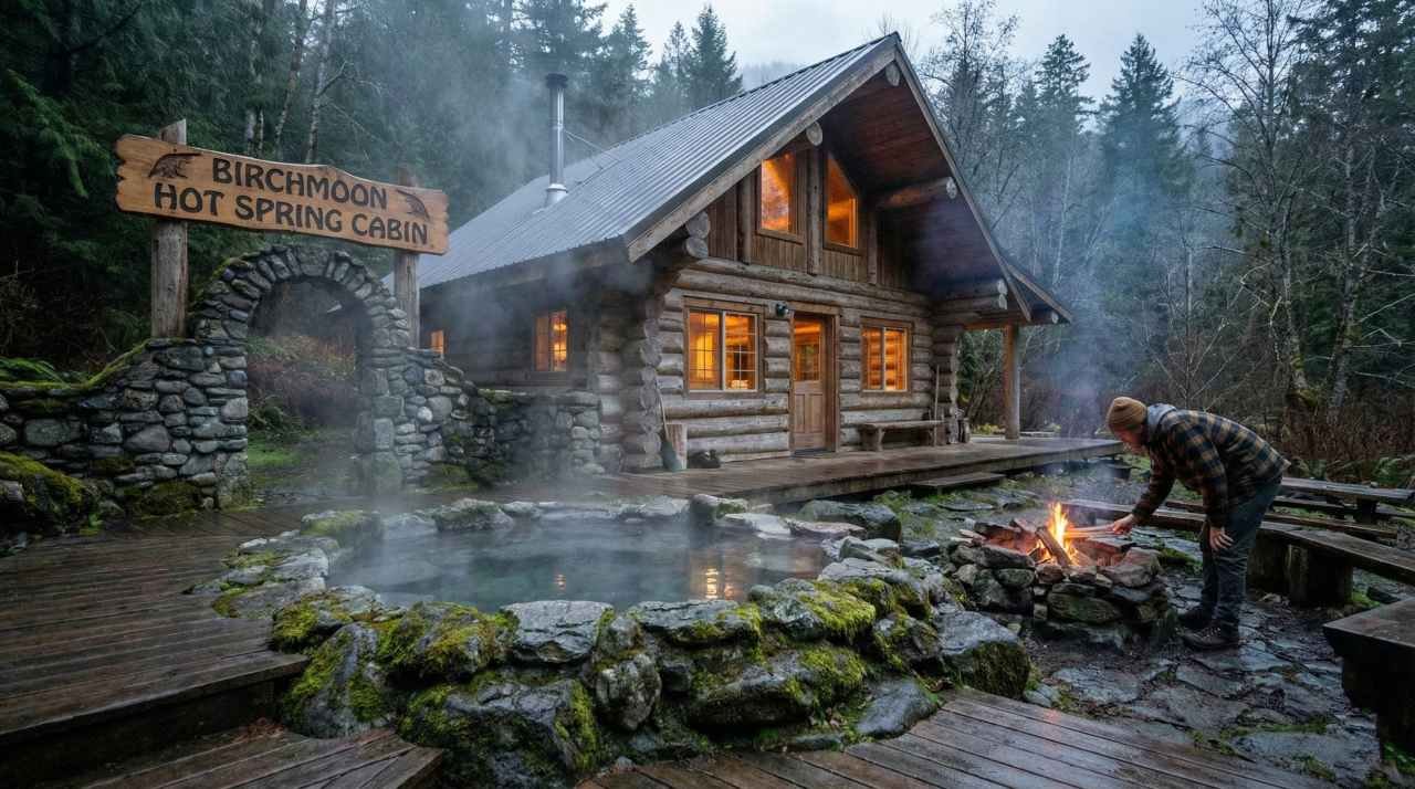 Birchmoon Hot Spring Cabin