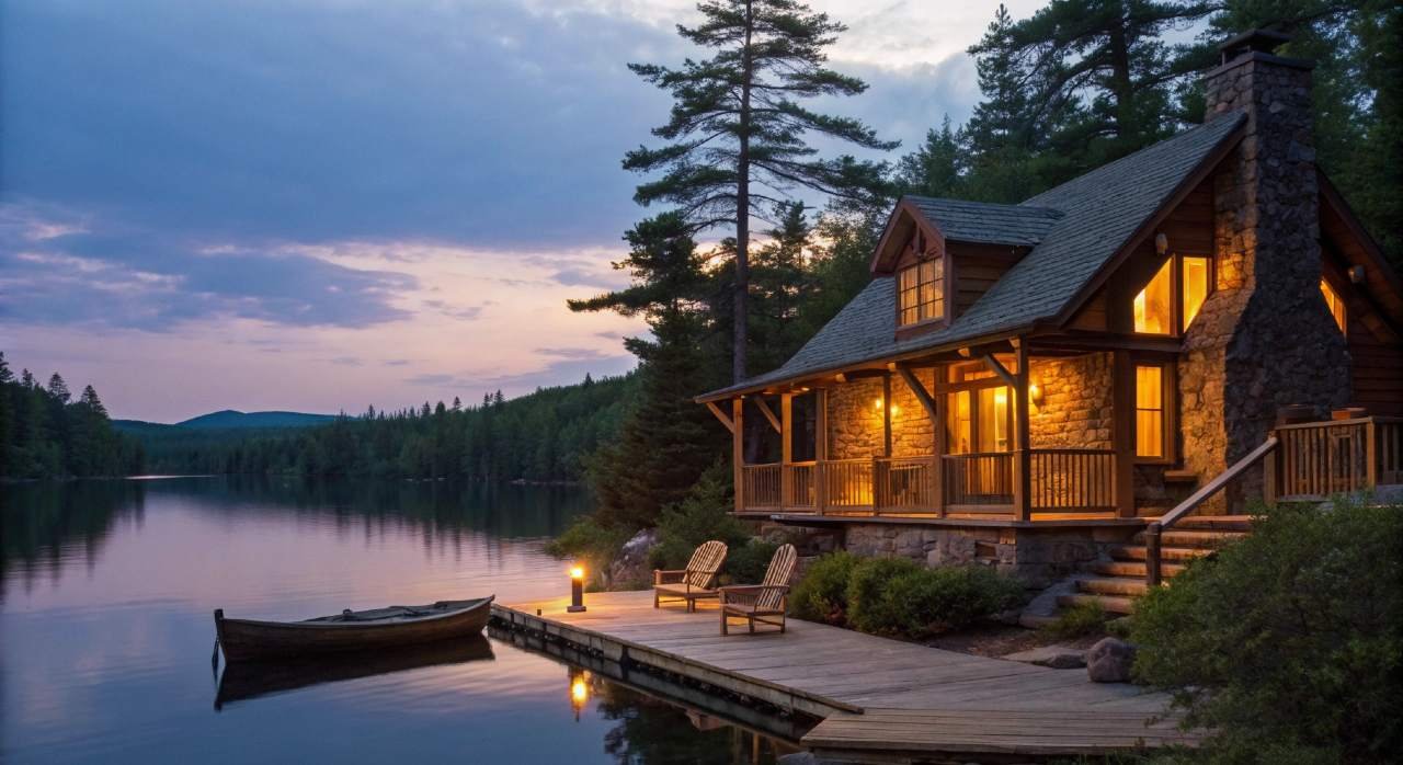 Cedar Lantern Lakeside Cabin