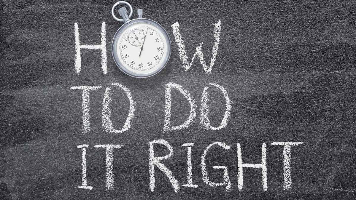 The Protocol: How to Do It Right