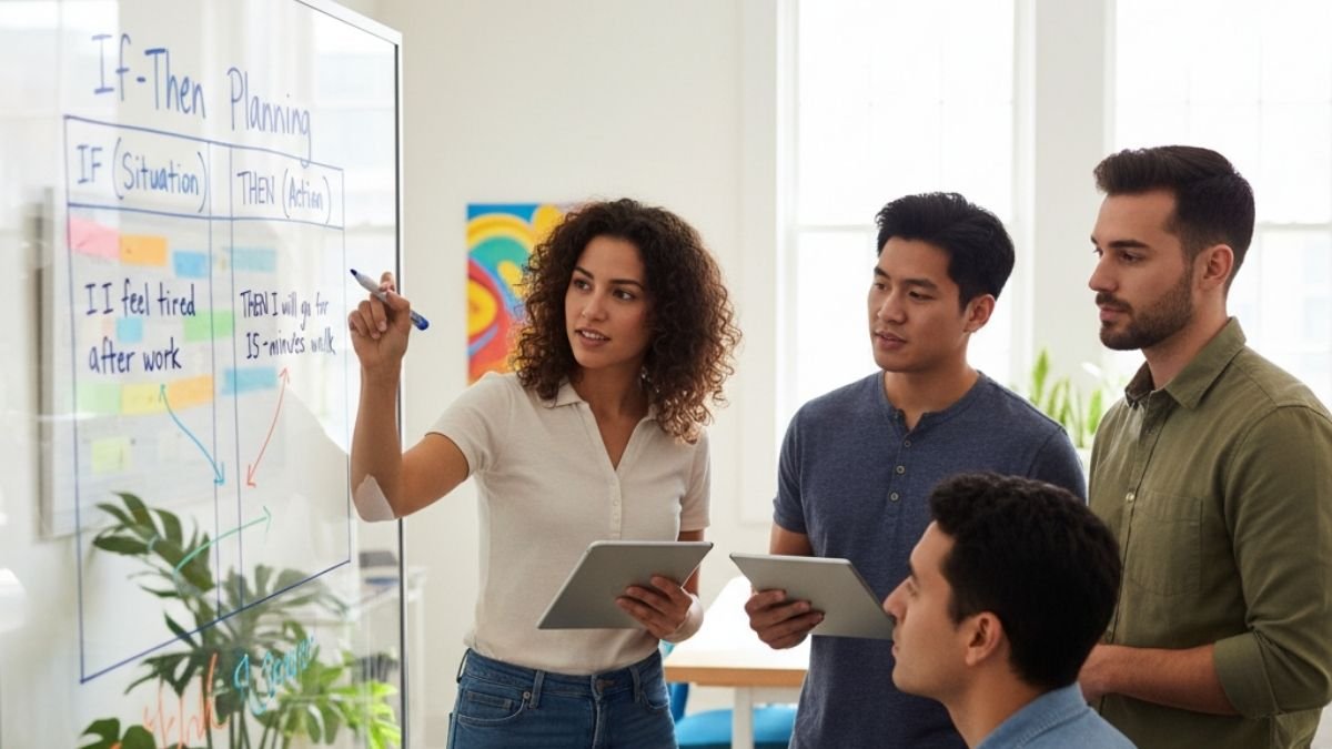 Use "If-Then" Planning (MCII)