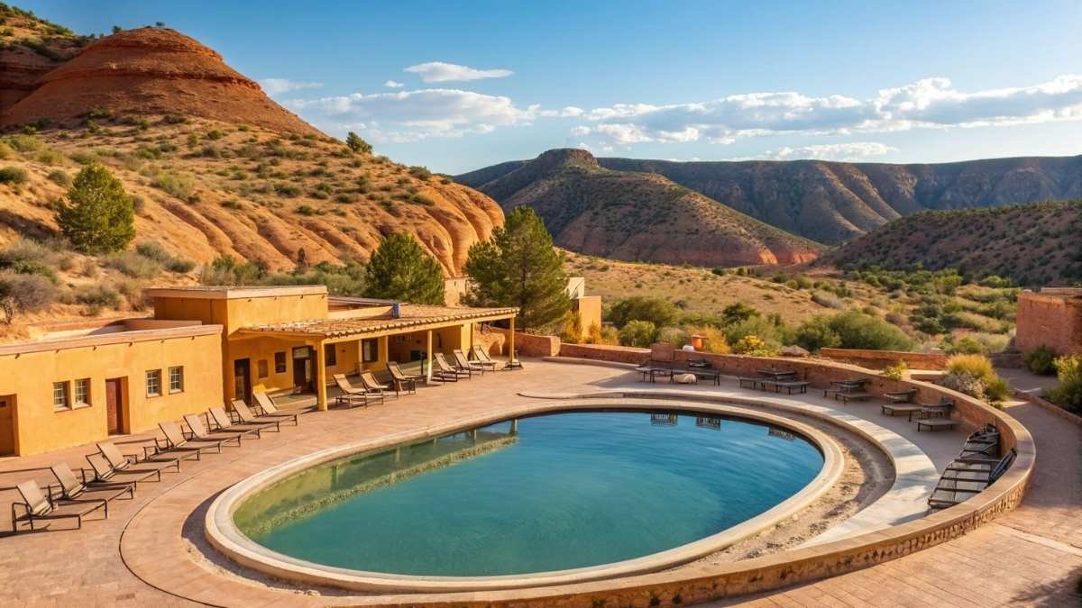 Ojo Caliente Mineral Springs, New Mexico