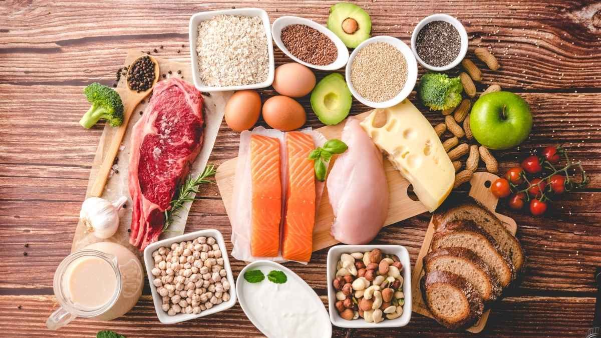 Protein and Fats second