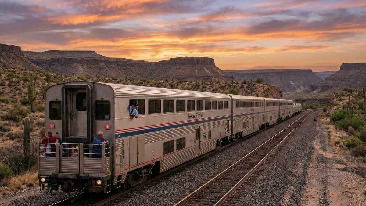 Texas Eagle: Chicago to San Antonio