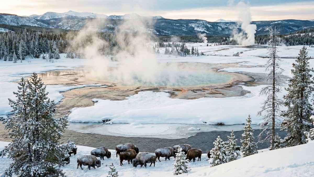 Yellowstone National Park (Avoid in Winter)