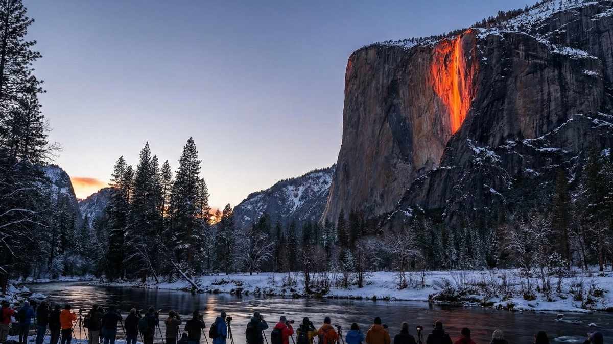 Yosemite’s Firefall (California)