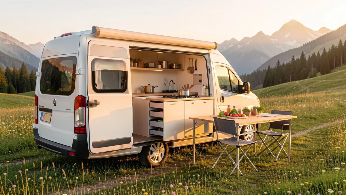 13 Clever Slide-Out Van Kitchen Layouts for Ultimate Outdoor Cooking