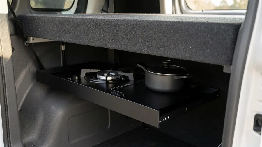 Ultra-Slim Aluminum Slide Deck for Low-Clearance Van Garages
