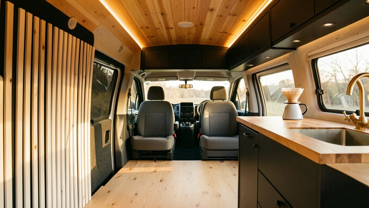 9 Cozy Wood-Paneled Campervan Interiors You’ll Want to Copy Immediately