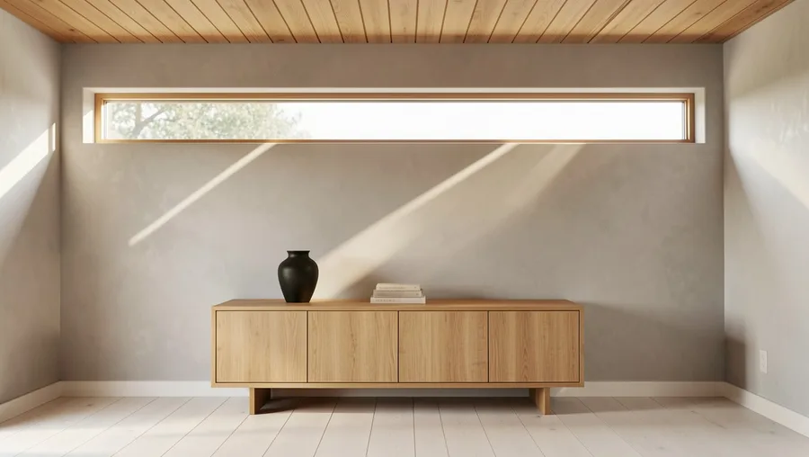 Floor-to-Ceiling Clerestory Ribbon Windows