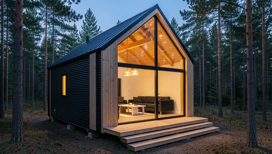Full Glass Gable Walls for Expansive Vista Line