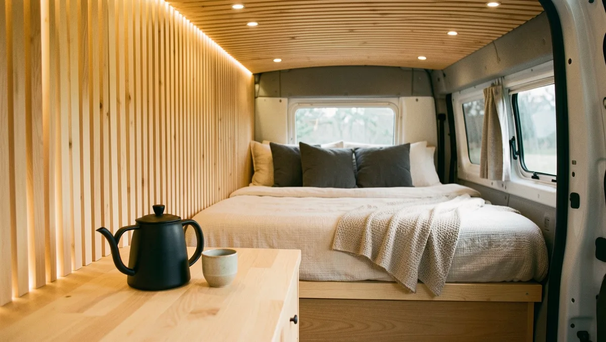 12 Stealthy Cargo Van Conversions with Absolutely No Outside Windows