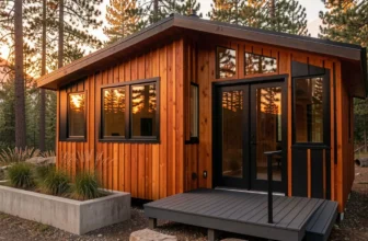9 Vertical Cedar Siding Tiny Houses That Look Incredibly High-End