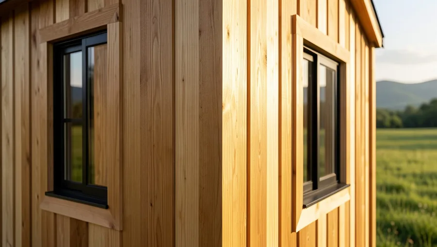 Variable-Width Planking with Mitered Exterior Corners