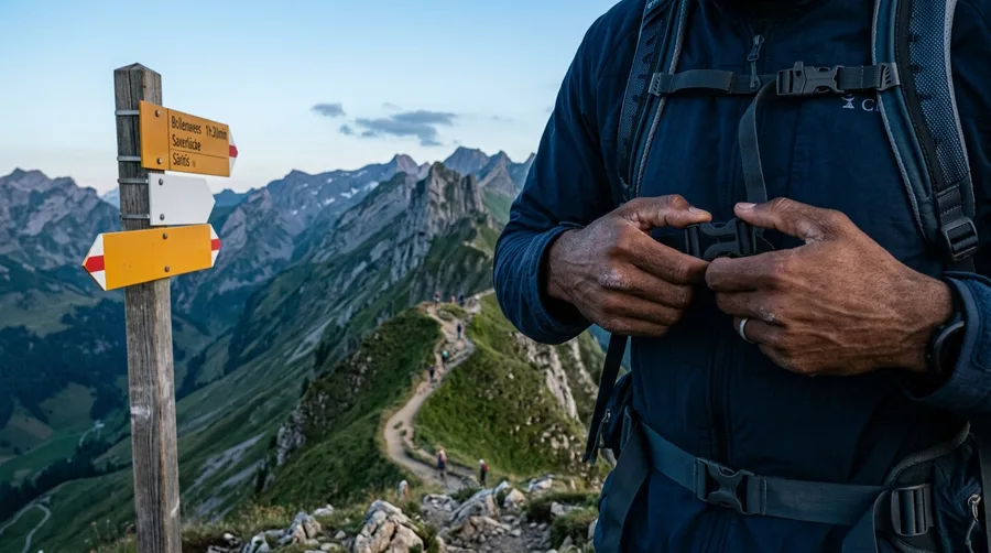 Hike Nude in Swiss Mountains