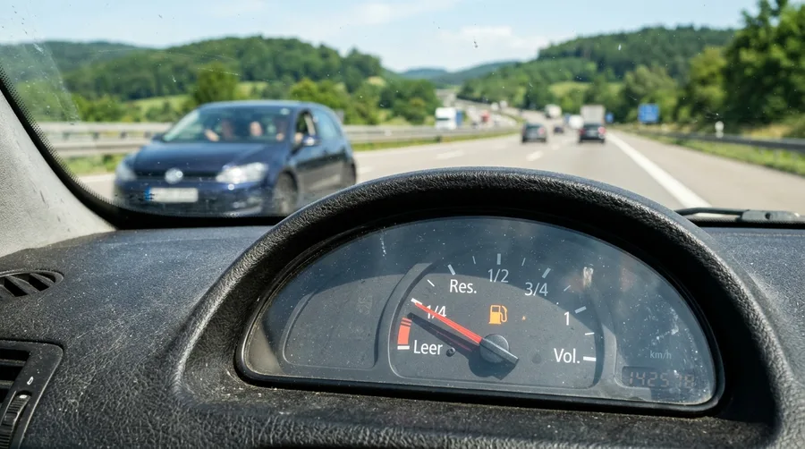 Run Out of Fuel on German Autobahns