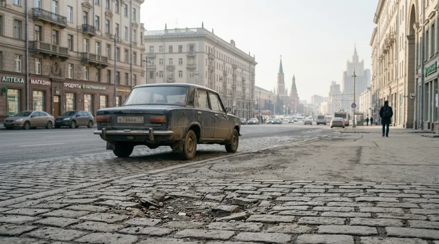 Drive Dirty Cars in Moscow